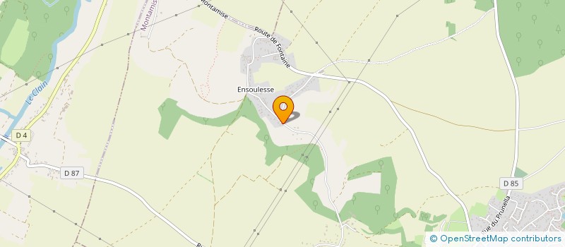 localisation de l'entreprise MONSIEUR PIERRE TERRASSON  MONTAMISE