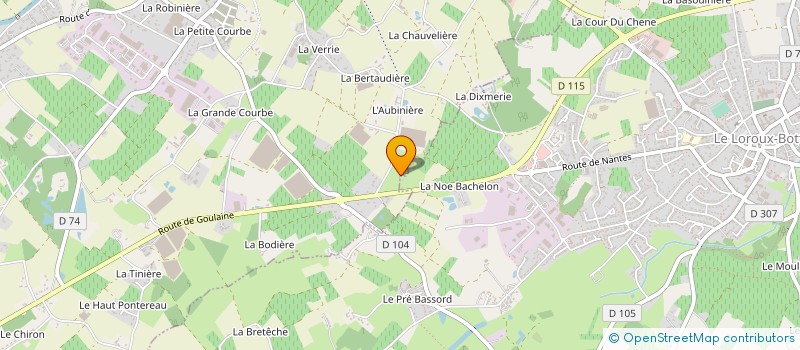 localisation de l'entreprise MONSIEUR PIERRE TERRIEN à SAINT-JULIEN-DE-CONCELLES