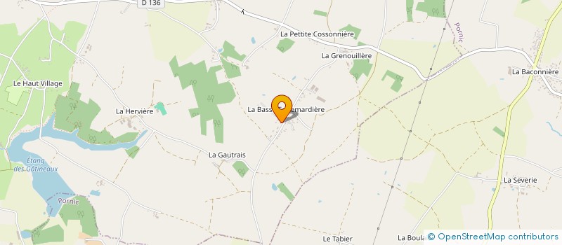 localisation de l'entreprise MONSIEUR PIERRE TERRISSE  SAINT-MICHEL-CHEF-CHEF