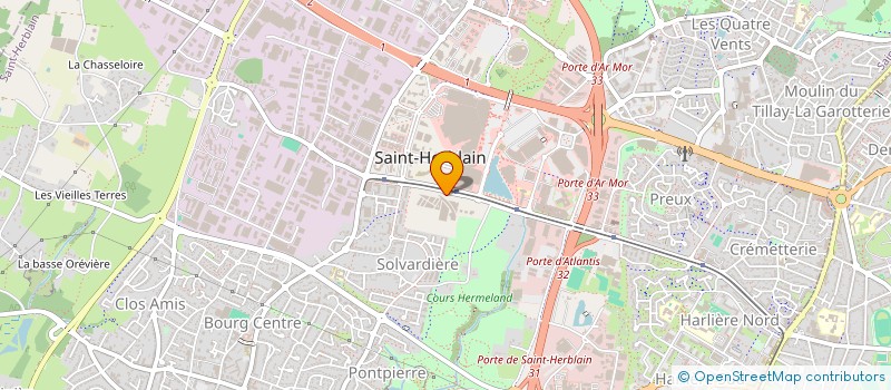 localisation de l'entreprise MONSIEUR PIERRE TERUIN à SAINT-HERBLAIN