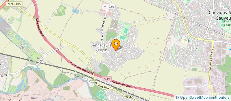 localisation de l'entreprise MONSIEUR PIERRE TERZI  SENNECEY-LES-DIJON