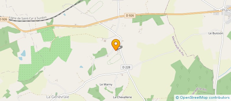 localisation de l'entreprise MONSIEUR PIERRE TESSIER à LIGNERES