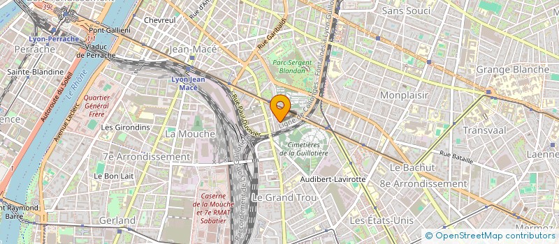 localisation de l'entreprise MONSIEUR PIERRE TESTEMALE  LYON