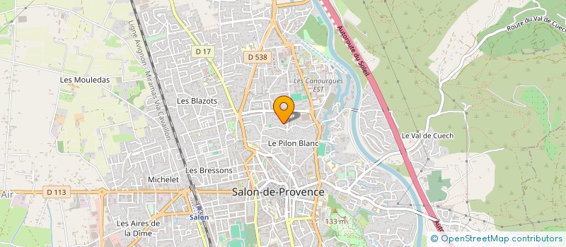 localisation de l'entreprise MONSIEUR PIERRE TETE à SALON-DE-PROVENCE