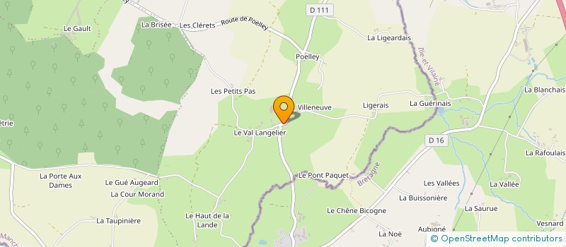 localisation de l'entreprise MONSIEUR PIERRE TEXIER  SAINT-JAMES