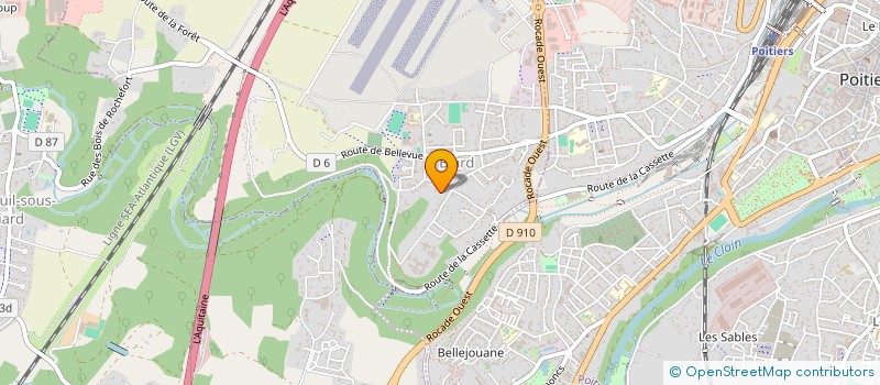 localisation de l'entreprise MONSIEUR PIERRE THEBAULT à BIARD