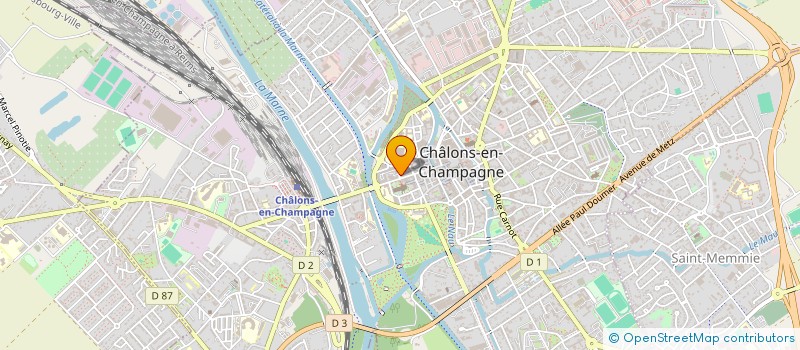 localisation de l'entreprise MONSIEUR PIERRE THELIA  CHALONS-EN-CHAMPAGNE