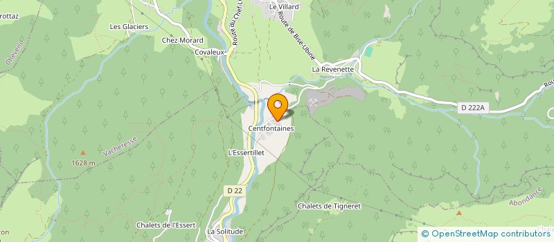 localisation de l'entreprise MONSIEUR PIERRE THEOBALD  CHAPELLE-D ABONDANCE (LA)