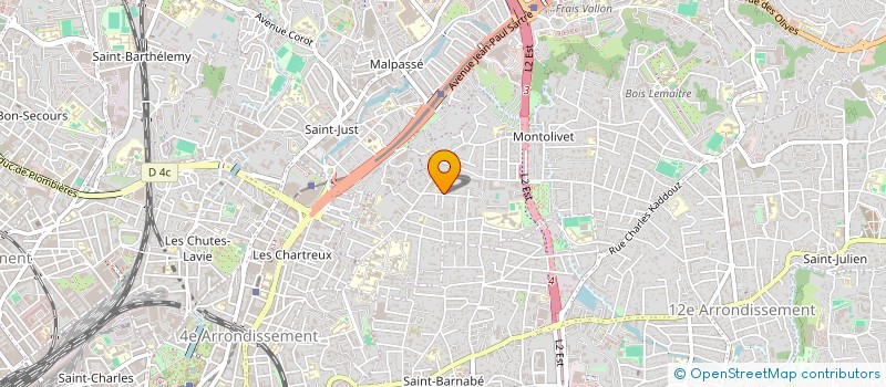 localisation de l'entreprise MONSIEUR PIERRE THEPENIER à MARSEILLE