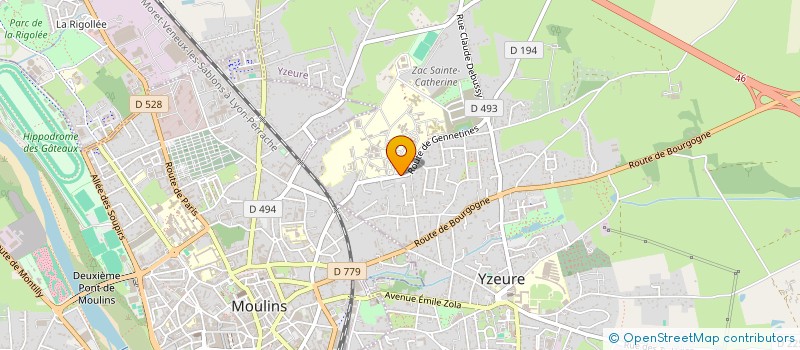 localisation de l'entreprise MONSIEUR PIERRE THEPOT  LAGORD