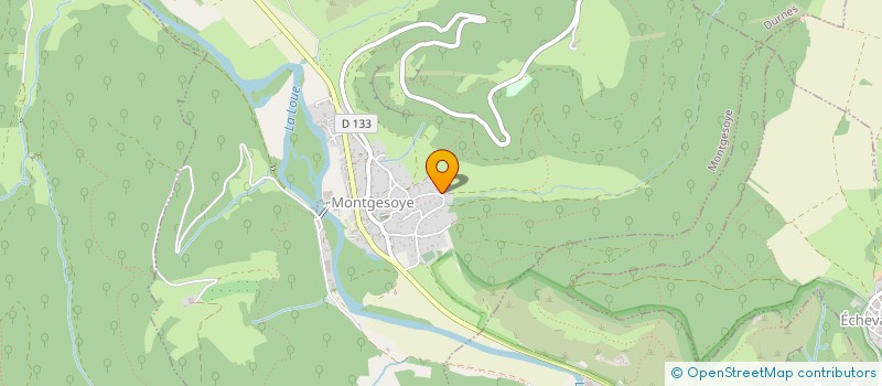 localisation de l'entreprise MONSIEUR PIERRE THIEBAUD  MONTGESOYE