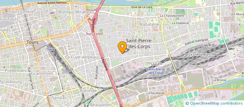 localisation de l'entreprise MONSIEUR PIERRE THIERRY à SAINT-PIERRE-DES-CORPS
