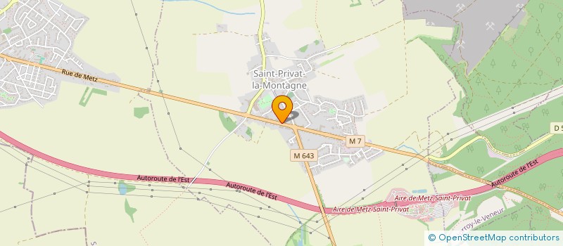 localisation de l'entreprise MONSIEUR PIERRE THINUS  SAINT-PRIVAT-LA-MONTAGNE