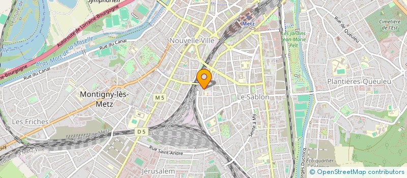 localisation de l'entreprise MONSIEUR PIERRE THIRION  METZ