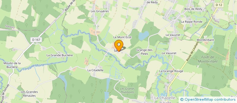 localisation de l'entreprise MONSIEUR PIERRE THIVANT  SORNAY