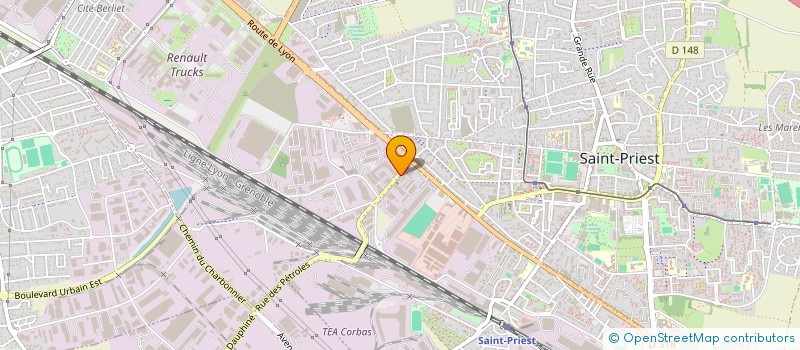 localisation de l'entreprise MONSIEUR PIERRE THIZY  SAINT-PRIEST