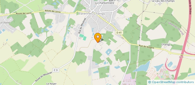 localisation de l'entreprise MONSIEUR PIERRE THOER à VARENNES-CHANGY