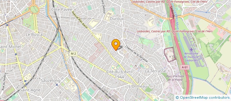 localisation de l'entreprise MONSIEUR PIERRE THOMAS à TOULOUSE