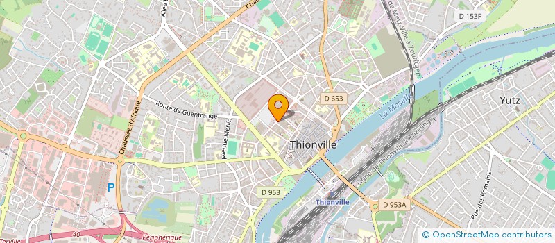 localisation de l'entreprise MONSIEUR PIERRE THOMAS à THIONVILLE