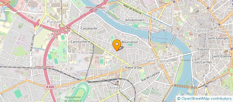 localisation de l'entreprise MONSIEUR PIERRE THOMAS à TOULOUSE