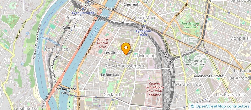 localisation de l'entreprise MONSIEUR PIERRE THOMAS  LYON