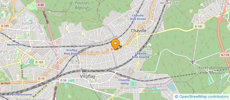 localisation de l'entreprise MONSIEUR PIERRE THOMAS à CHAVILLE