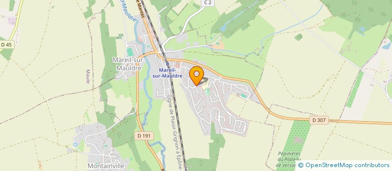 localisation de l'entreprise MONSIEUR PIERRE THOMAS à MAREIL-SUR-MAULDRE