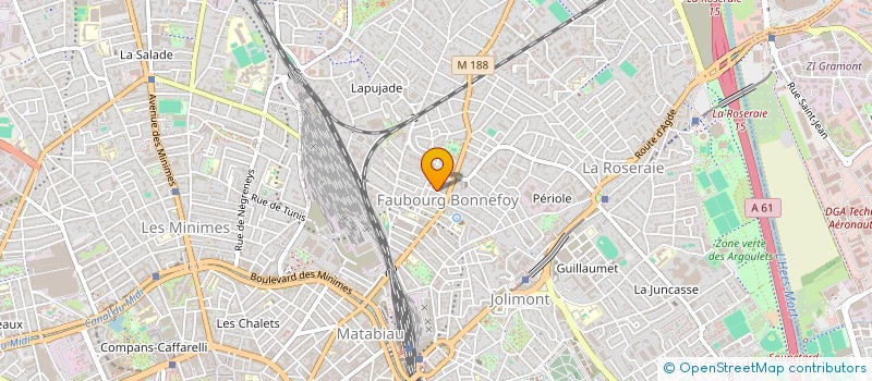 localisation de l'entreprise MONSIEUR PIERRE THOMAZO à TOULOUSE