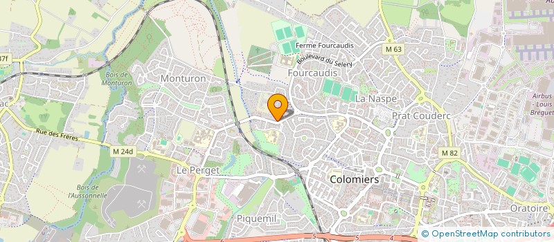 localisation de l'entreprise MONSIEUR PIERRE THONNERIEUX à COLOMIERS