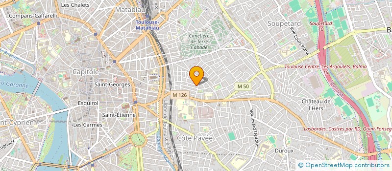localisation de l'entreprise MONSIEUR PIERRE THOS à TOULOUSE