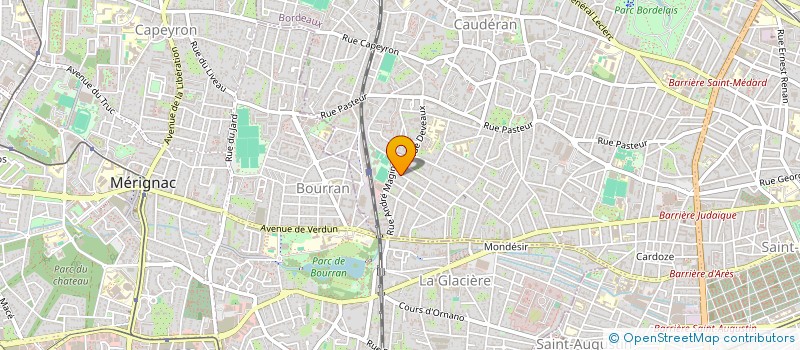 localisation de l'entreprise MONSIEUR PIERRE THUILLAT  BORDEAUX