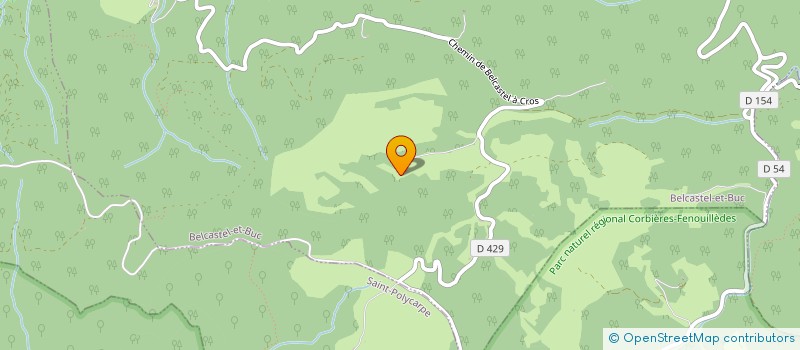 localisation de l'entreprise MONSIEUR PIERRE TICHADOU  BELCASTEL-ET-BUC