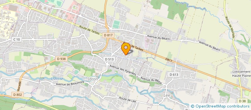 localisation de l'entreprise MONSIEUR PIERRE TILLEMENT  IDRON