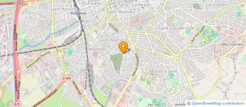 localisation de l'entreprise MONSIEUR PIERRE TIPANDA TIPANDA  PERPIGNAN