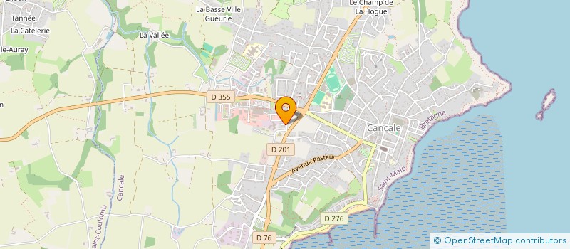 localisation de l'entreprise MONSIEUR PIERRE TIREL  CANCALE