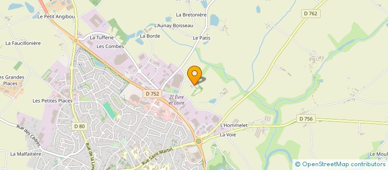localisation de l'entreprise MONSIEUR PIERRE TISON à MONTREVAULT-SUR-EVRE