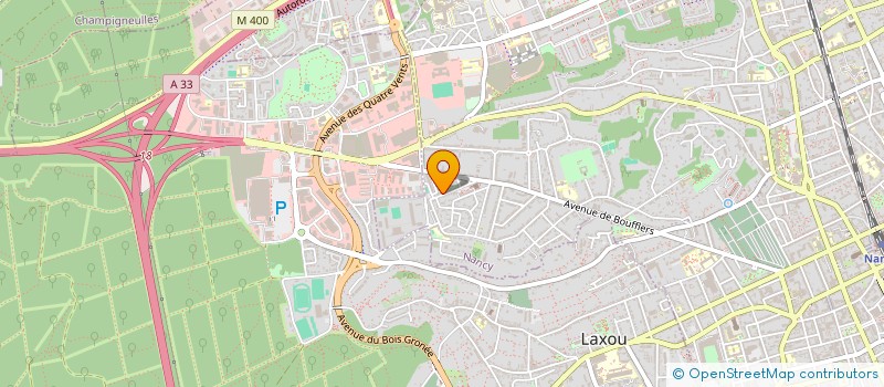 localisation de l'entreprise MONSIEUR PIERRE TISON  NANCY