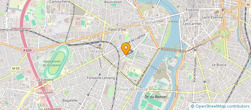 localisation de l'entreprise MONSIEUR PIERRE TISSOT à TOULOUSE