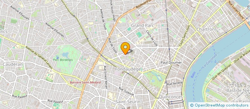 localisation de l'entreprise MONSIEUR PIERRE TISSOT  BORDEAUX