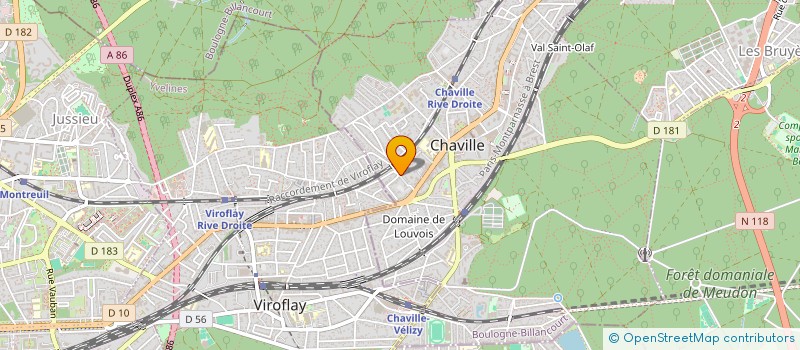 localisation de l'entreprise MONSIEUR PIERRE TITEUX à CHAVILLE