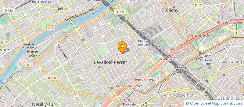localisation de l'entreprise MONSIEUR PIERRE TIZZANI à LEVALLOIS-PERRET