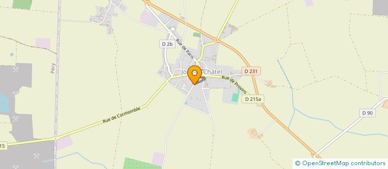 localisation de l'entreprise MONSIEUR PIERRE TOCQUEVILLE à JOUY-LE-CHATEL