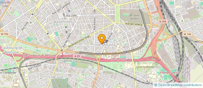 localisation de l'entreprise MONSIEUR PIERRE TOKEMBE OTSHOMAMPITA à LILLE