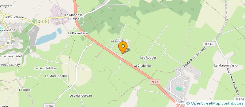 localisation de l'entreprise MONSIEUR PIERRE TOLLEMER à BRIX
