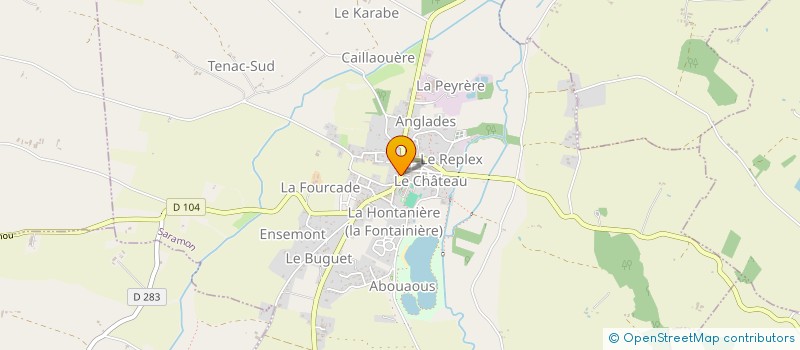 localisation de l'entreprise MONSIEUR PIERRE TOLMER à SARAMON