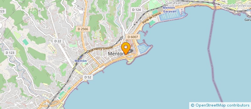 localisation de l'entreprise MONSIEUR PIERRE TOMASI à MENTON