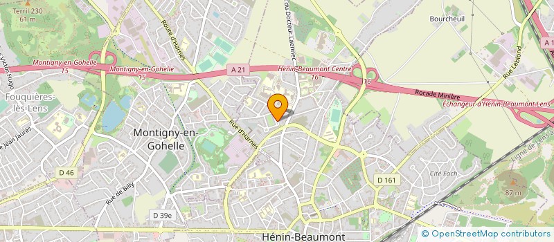 localisation de l'entreprise MONSIEUR PIERRE TONDELIER à HENIN-BEAUMONT