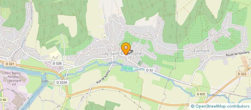 localisation de l'entreprise MONSIEUR PIERRE TONNELIER  LAY-SAINT-CHRISTOPHE