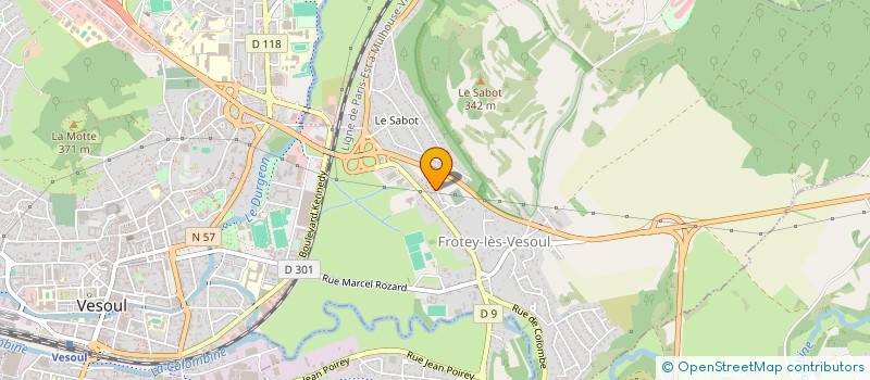 localisation de l'entreprise MONSIEUR PIERRE TONNOT  MAILLEY-ET-CHAZELOT