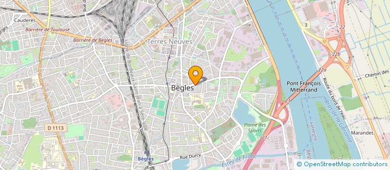 localisation de l'entreprise MONSIEUR PIERRE TOULEMONT à BEGLES